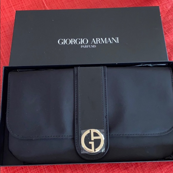Giorgio Armani Handbags - Giorgio Armani makeup case - new never used